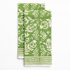 Pomegranate Green Tea Towels - Pomegranate