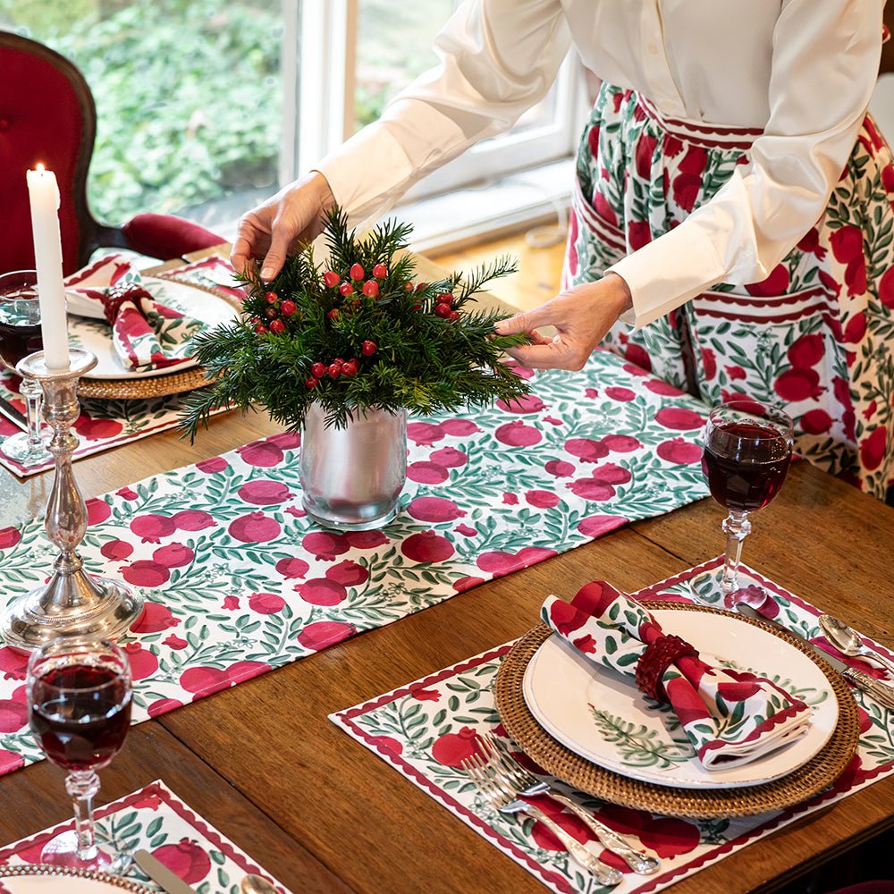 Pomegranate Melograno Vine Placemat - Thumbnail 5