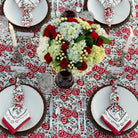 Run for the Roses 152 Tablecloth - Pomegranate