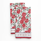 Run for the Roses 152 Tea Towels - Pomegranate