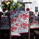 Run for the Roses 152 Tea Towels - Pomegranate