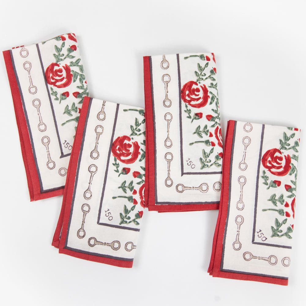 Limited edition "Run For The Roses" Napkins in honor of the 150th running of the Kentucky Derby