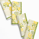 Summer Garden Napkin | Set of 4 - Pomegranate
