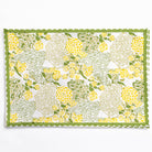 Summer Garden Placemat | Set of 4 - Pomegranate