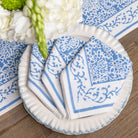 Tapestry Sky Blue Napkin | Set of 4 - Pomegranate