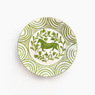 Green Horse Salad Plate | Set of 2 - Pomegranate