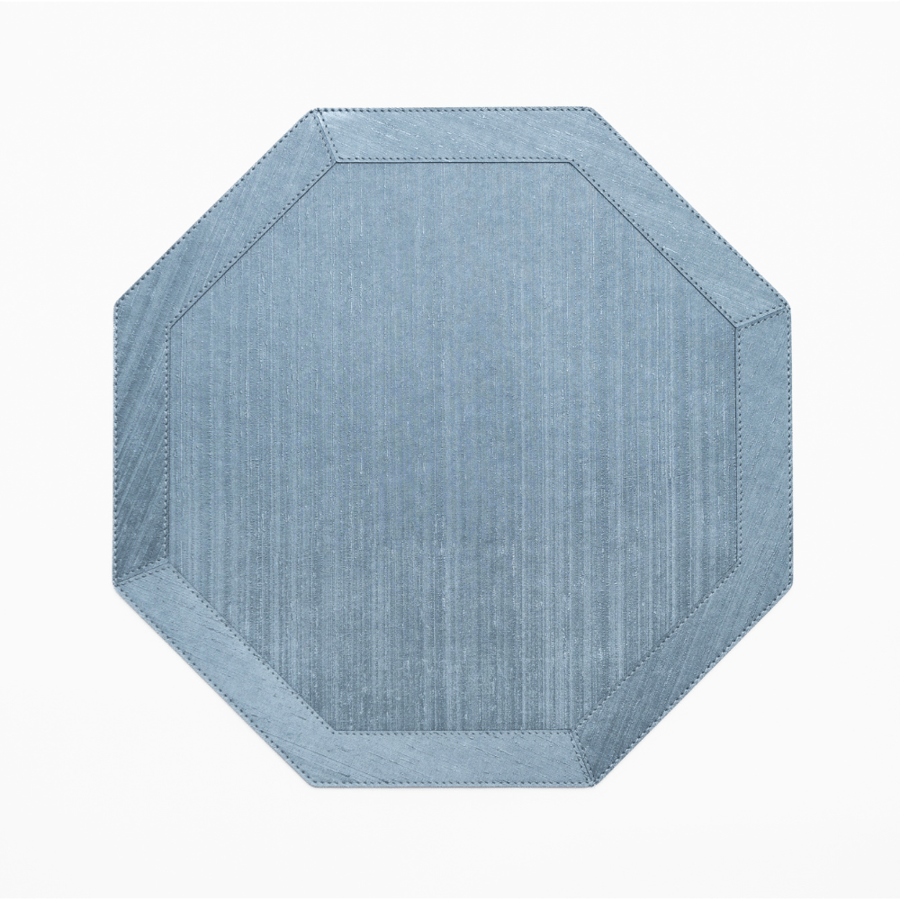 Deep Blue Octagonal Placemat | Set of 4