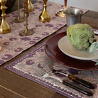 Cactus Flower Olive & Fig Placemat | Set of 4 - Pomegranate