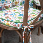 Jockey & Vine Seat Cushion | Set of 2 - Pomegranate