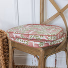 Pomegranate Vine Moss & Mauve Seat Cushion | Set of 2 - Pomegranate