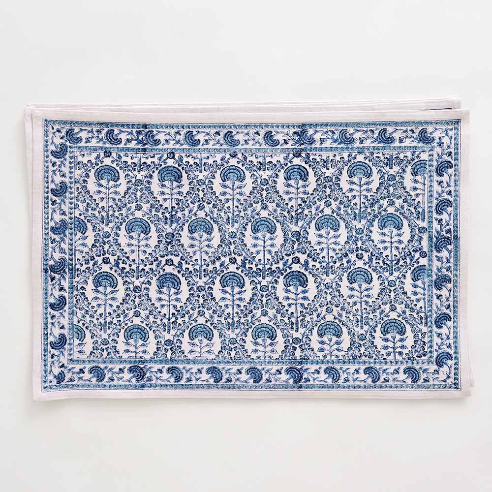 Caroline Blue Placemat | Set of 4