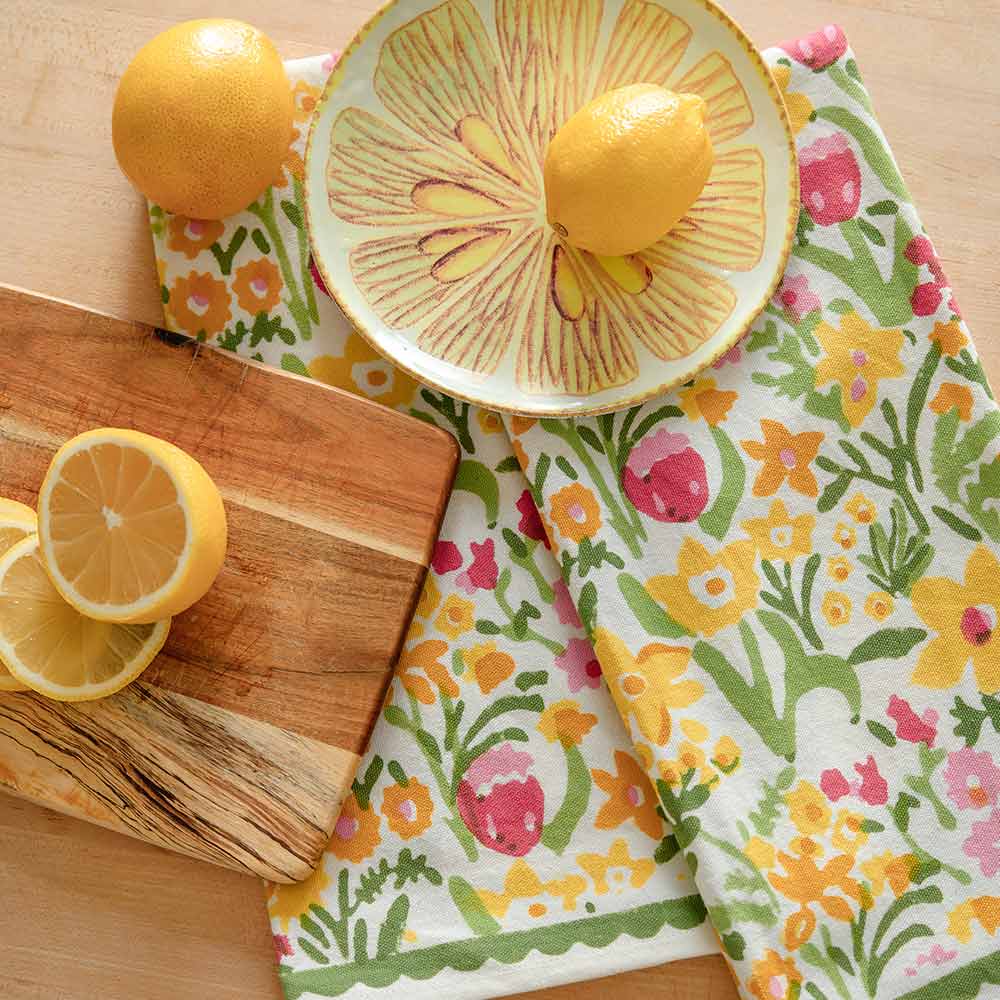 Yellow Kitchen Towels + Dish Towels