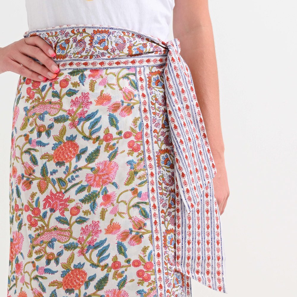 Cabana Garden Wrap Skirt