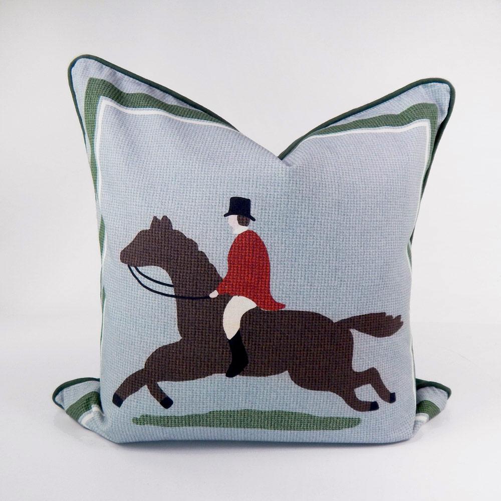 Hunt Throw Pillow Cover