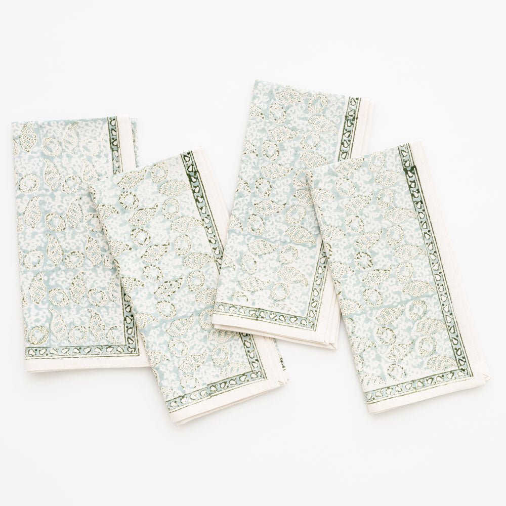 India Hicks Home Seashell Seafoam Napkin (Set of 4)