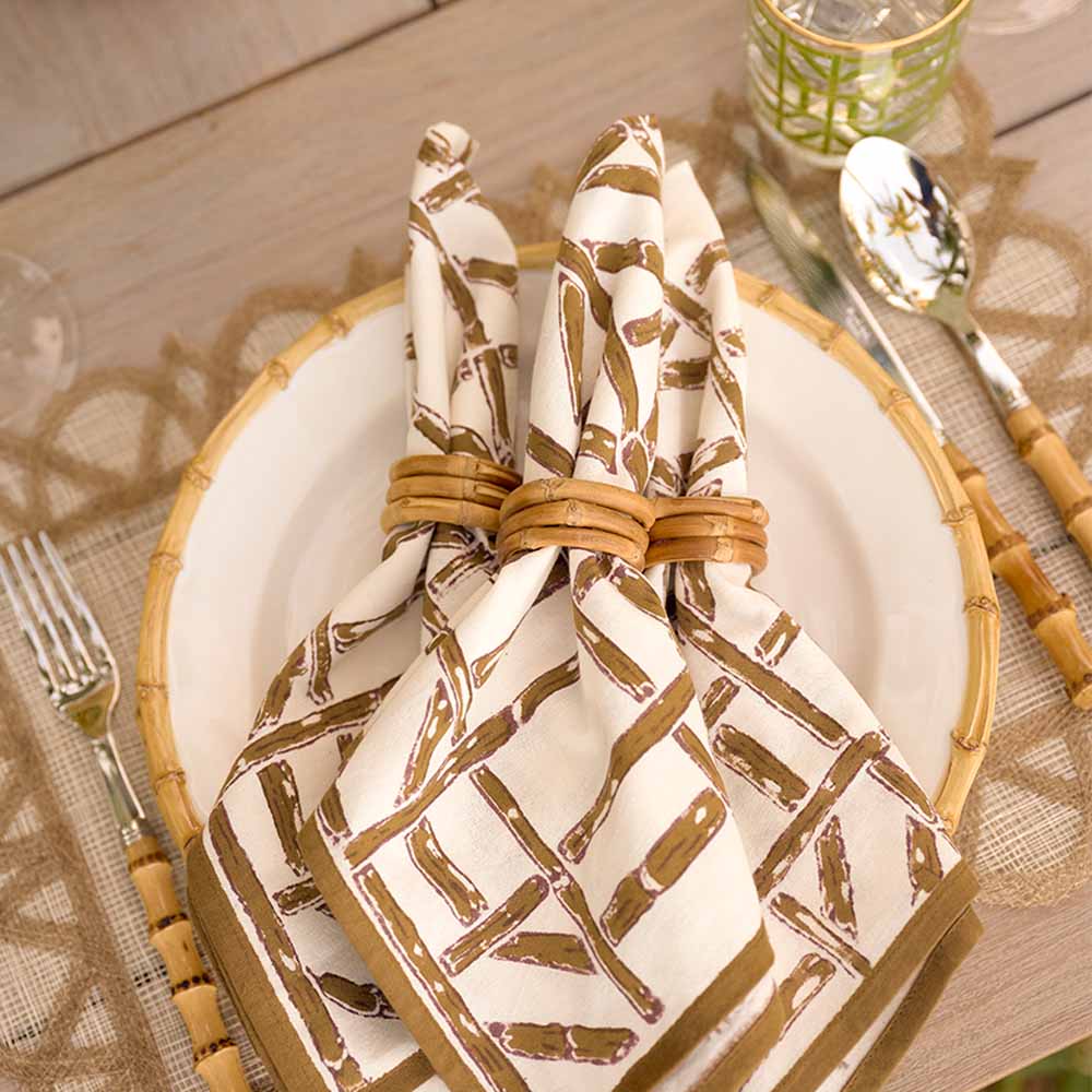 Table napkins and rings discount
