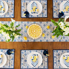 Pairs perfectly with other patterns, such as our Mod Lemon napkins. 