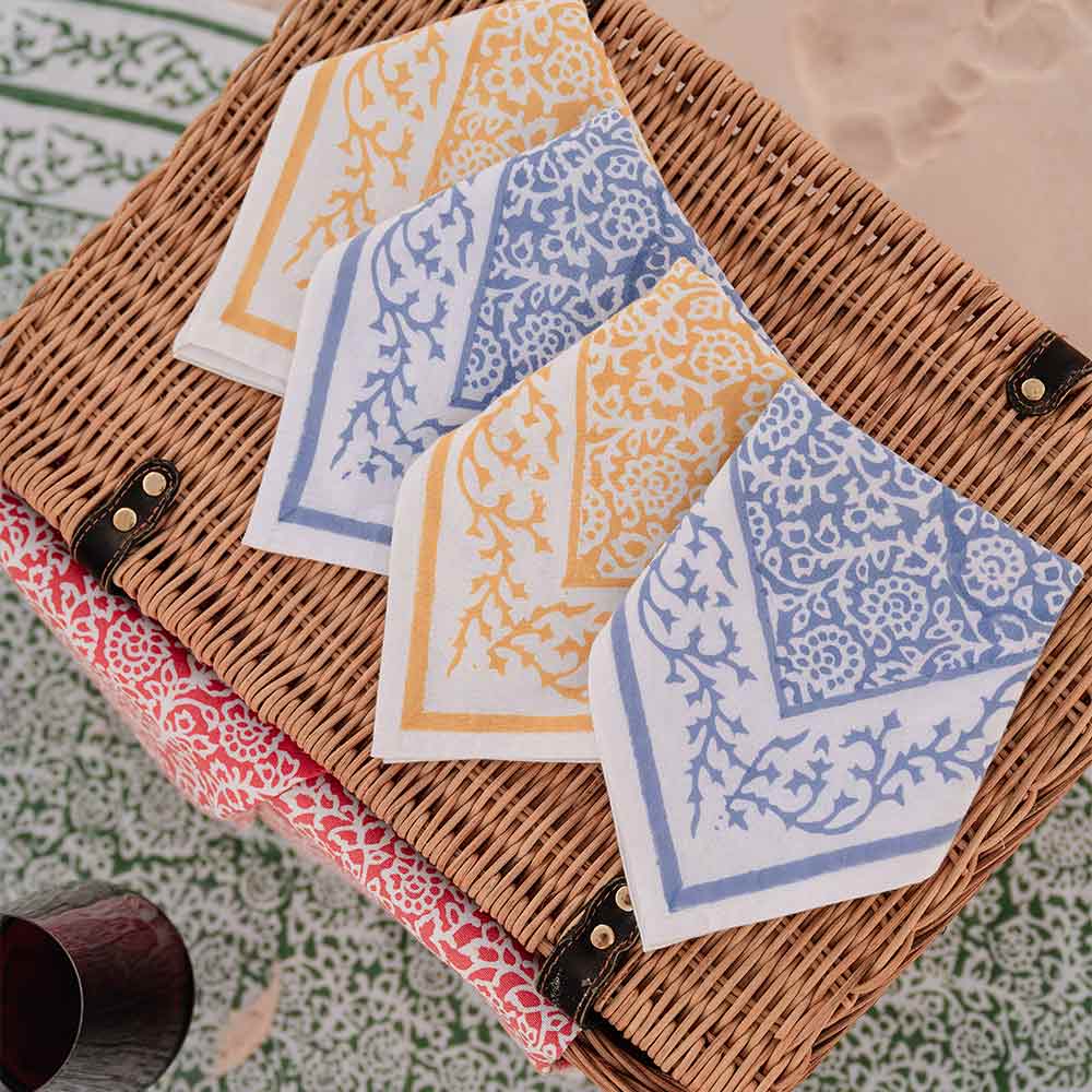 Tapestry Marigold Napkin | Set of 4