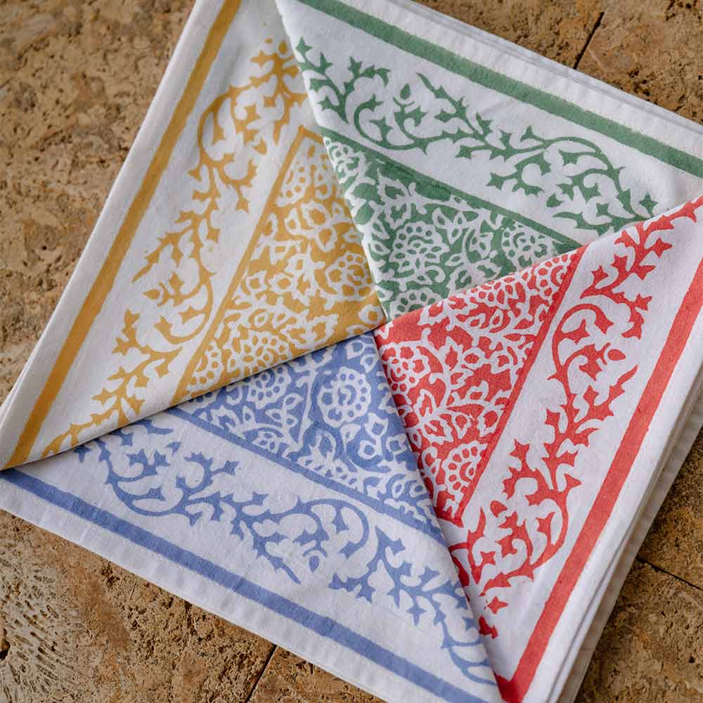 Tapestry Blue Napkin | Set of 4