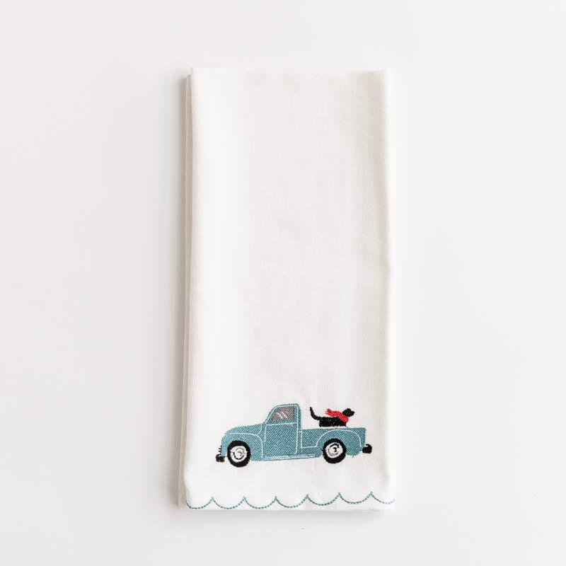 Blue Truck Tea Towel
