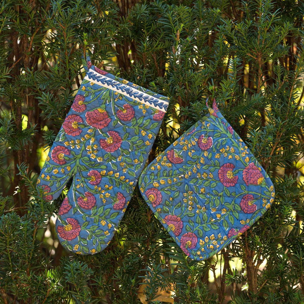 How to Sew an Oven Mitt - Back Road Bloom