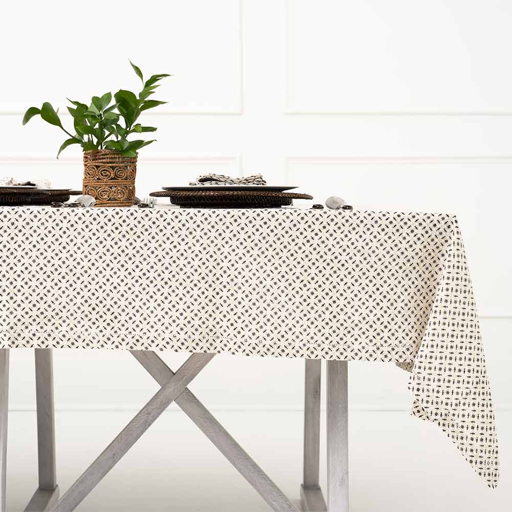 India Hicks Home Coca-Cola Brown Tea Time Tablecloth