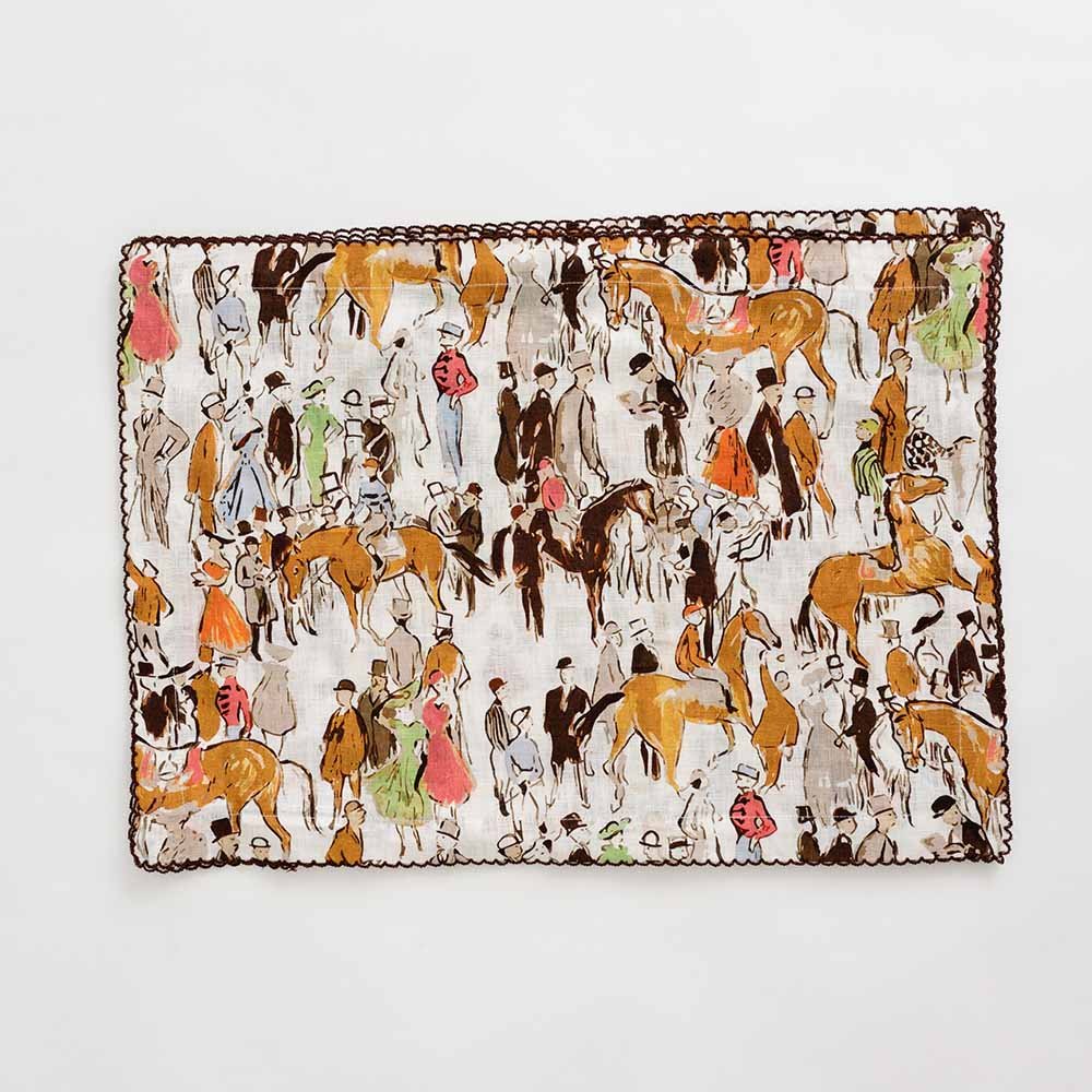 Horse Race Placemat Horse Race Placemat