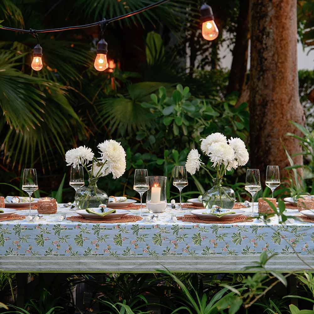 Palms & Pineapples Tablecloth